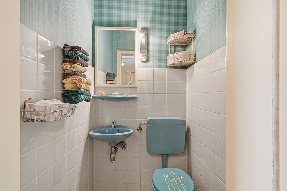 Gäste-WC des Einfamilienhauses in Kaltenkirchen.